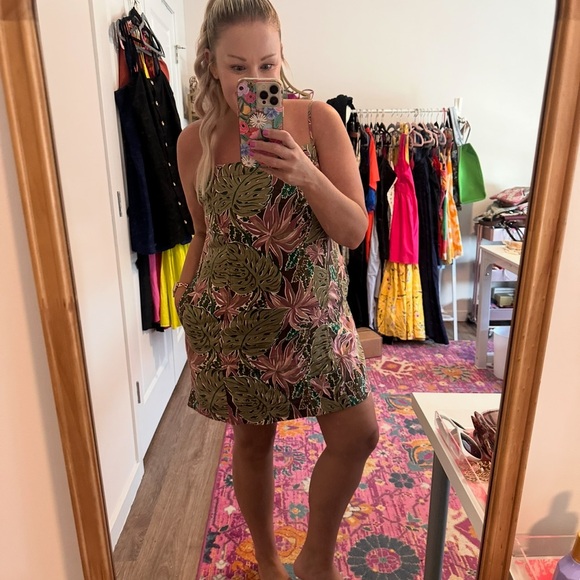 Madewell Goldie Mini Dress in 100% Linen - Picture 11 of 11